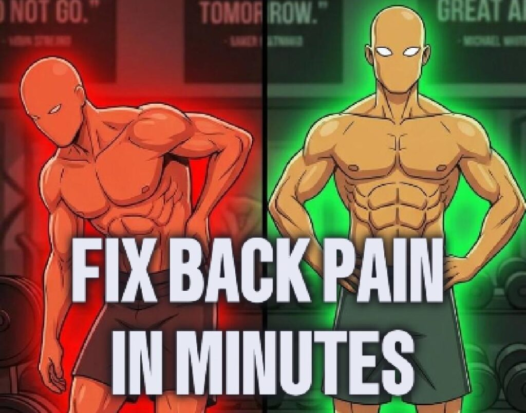Fix Lower Back Pain in Minutes: Master These 4 Proven Moves